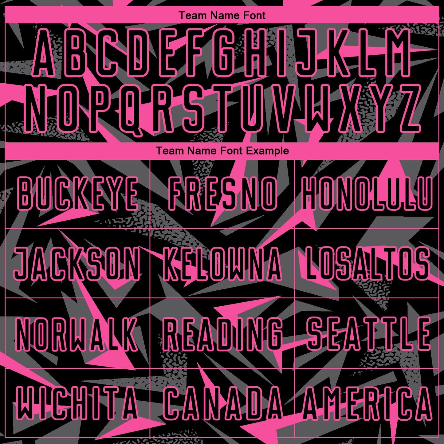Custom Black Pink-Steel Gray Cyber Mecha E-sport Geometric Shards Spike Sublimation Soccer Uniform Jersey view 5