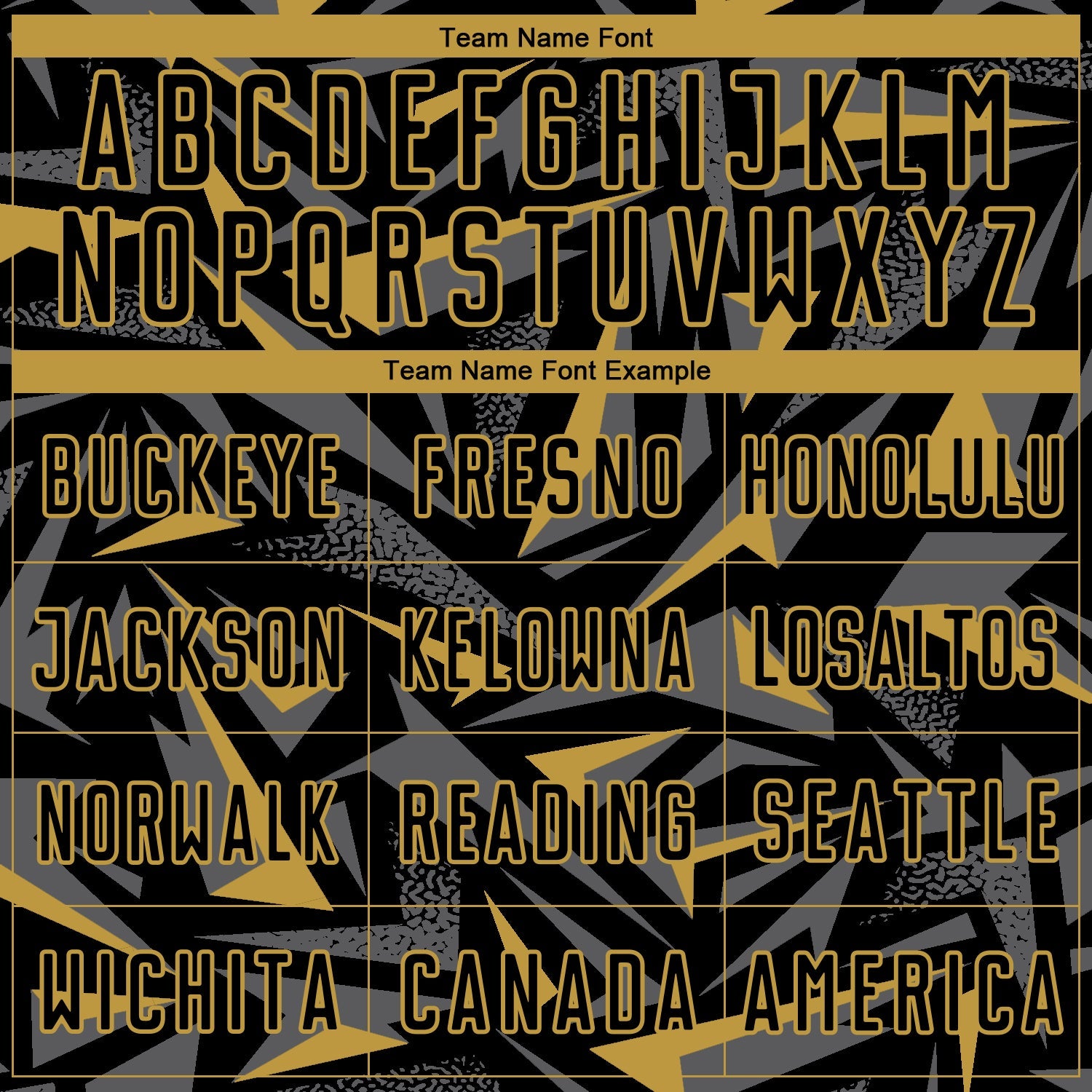 Custom Black Old Gold-Steel Gray Cyber Mecha E-sport Geometric Shards Spike Sublimation Soccer Uniform Jersey view 5