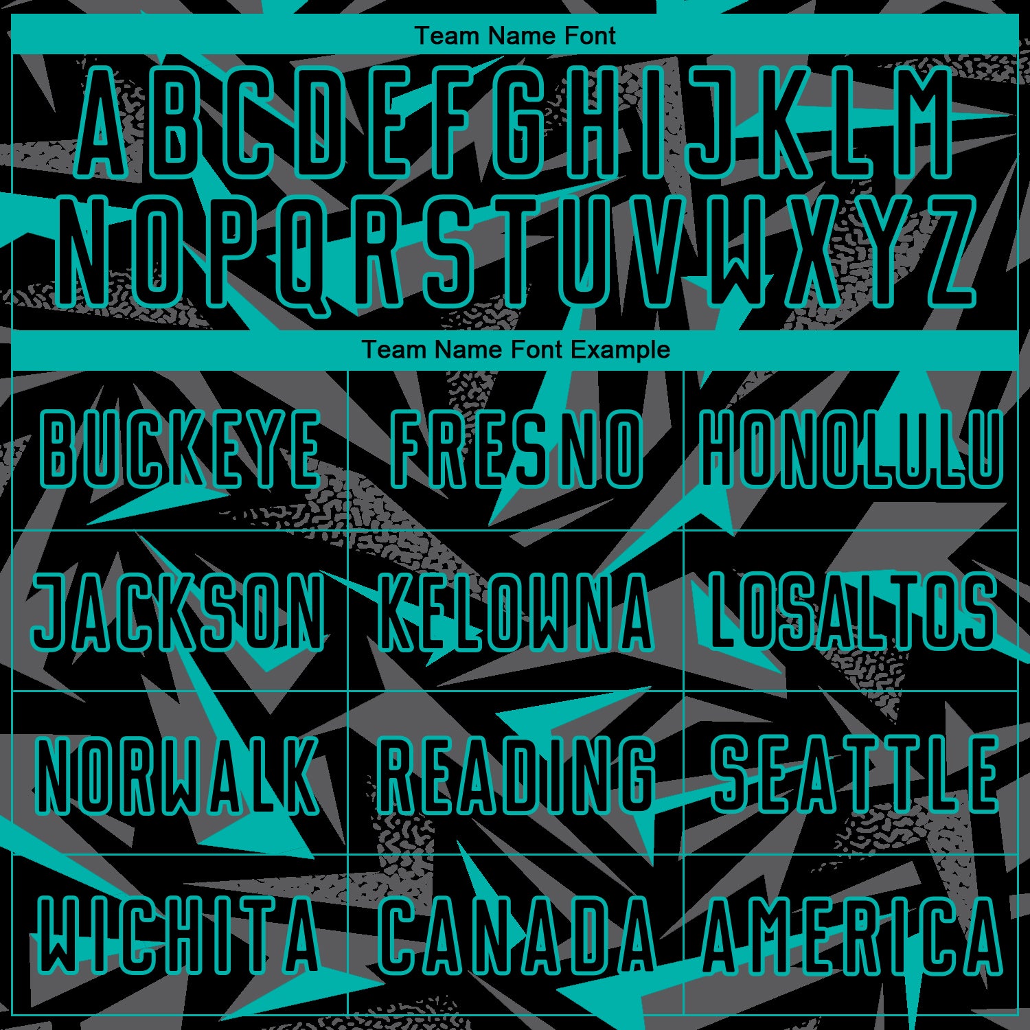 Custom Black Aqua-Steel Gray Cyber Mecha E-sport Geometric Shards Spike Sublimation Soccer Uniform Jersey view 5