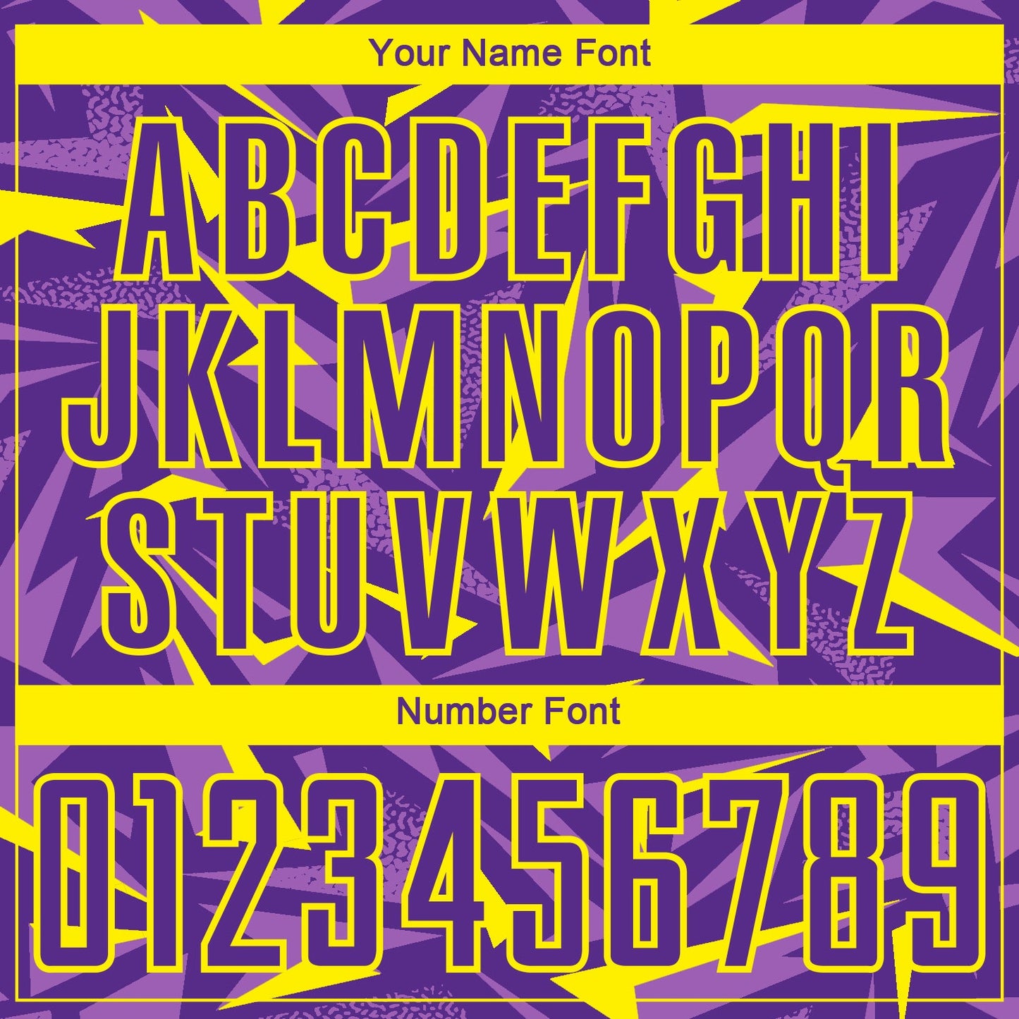 Custom Purple Light Yellow-Medium Purple Cyber Mecha E-sport Geometric Shards Spike Sublimation Soccer Uniform Jersey view 6