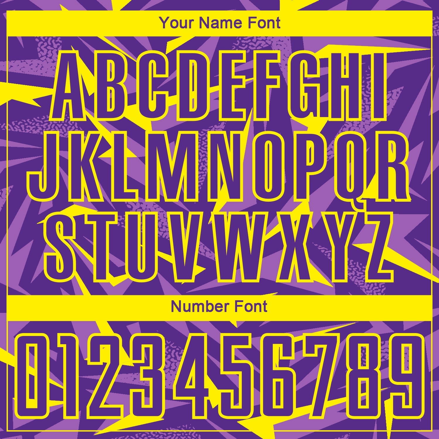 Custom Purple Light Yellow-Medium Purple Cyber Mecha E-sport Geometric Shards Spike Sublimation Soccer Uniform Jersey view 6