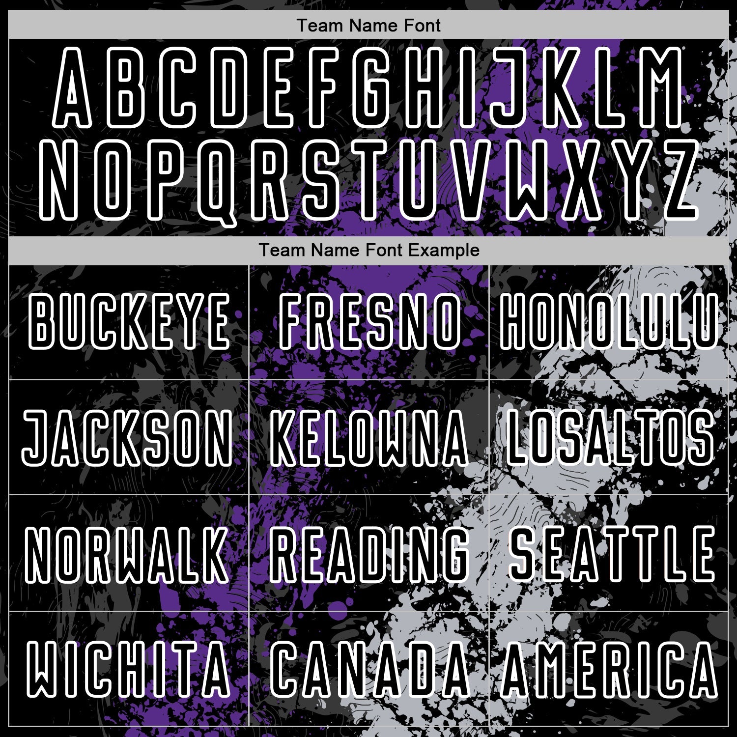 Custom Black White Purple-Gray Dripping Splatter Cracked Texture Sublimation Soccer Uniform Jersey view 5