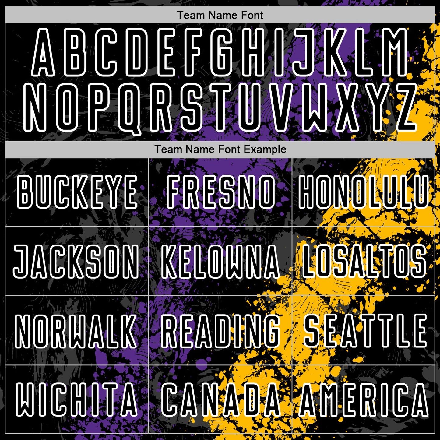Custom Black White Purple-Gold Dripping Splatter Cracked Texture Sublimation Soccer Uniform Jersey view 5