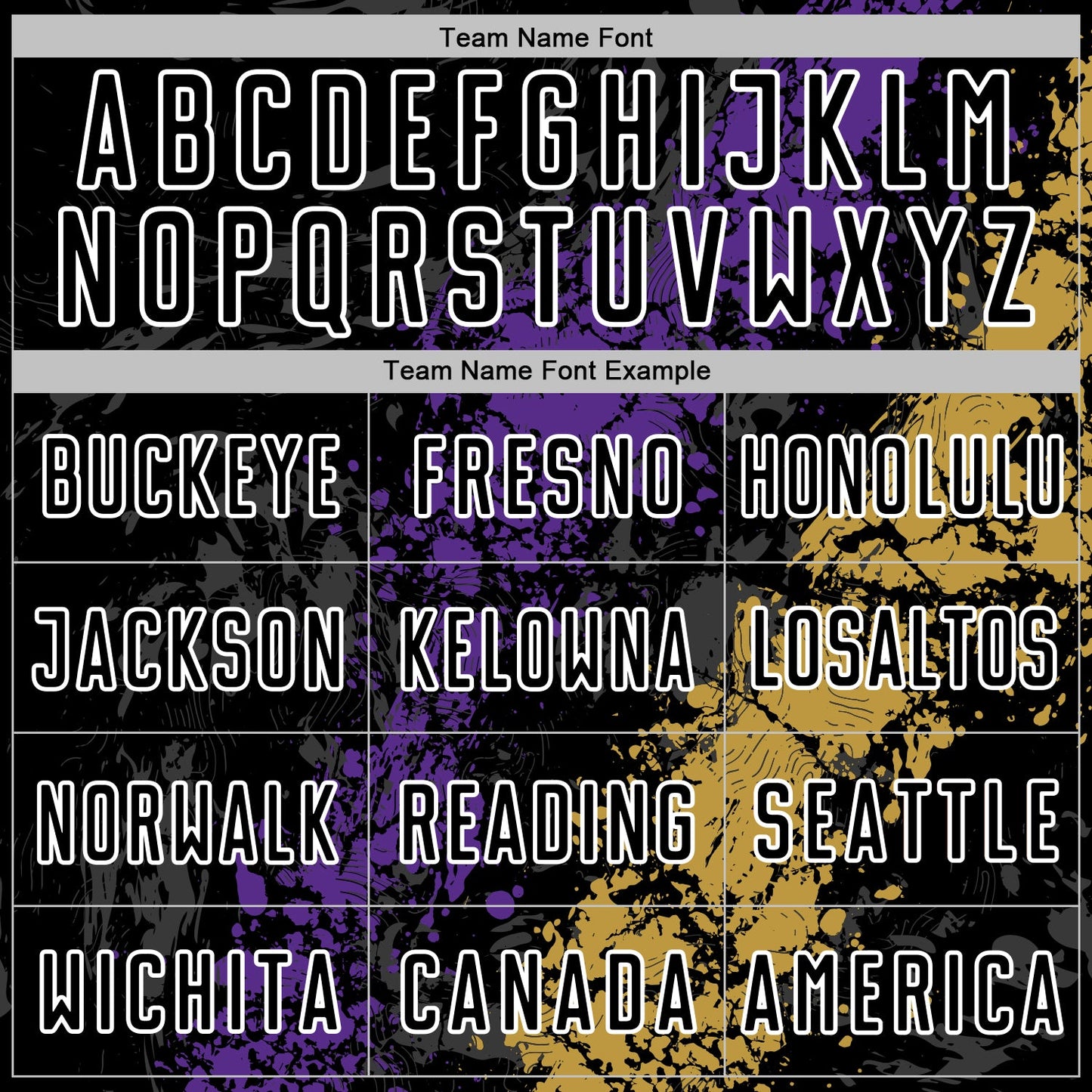 Custom Black White Purple-Old Gold Dripping Splatter Cracked Texture Sublimation Soccer Uniform Jersey view 5
