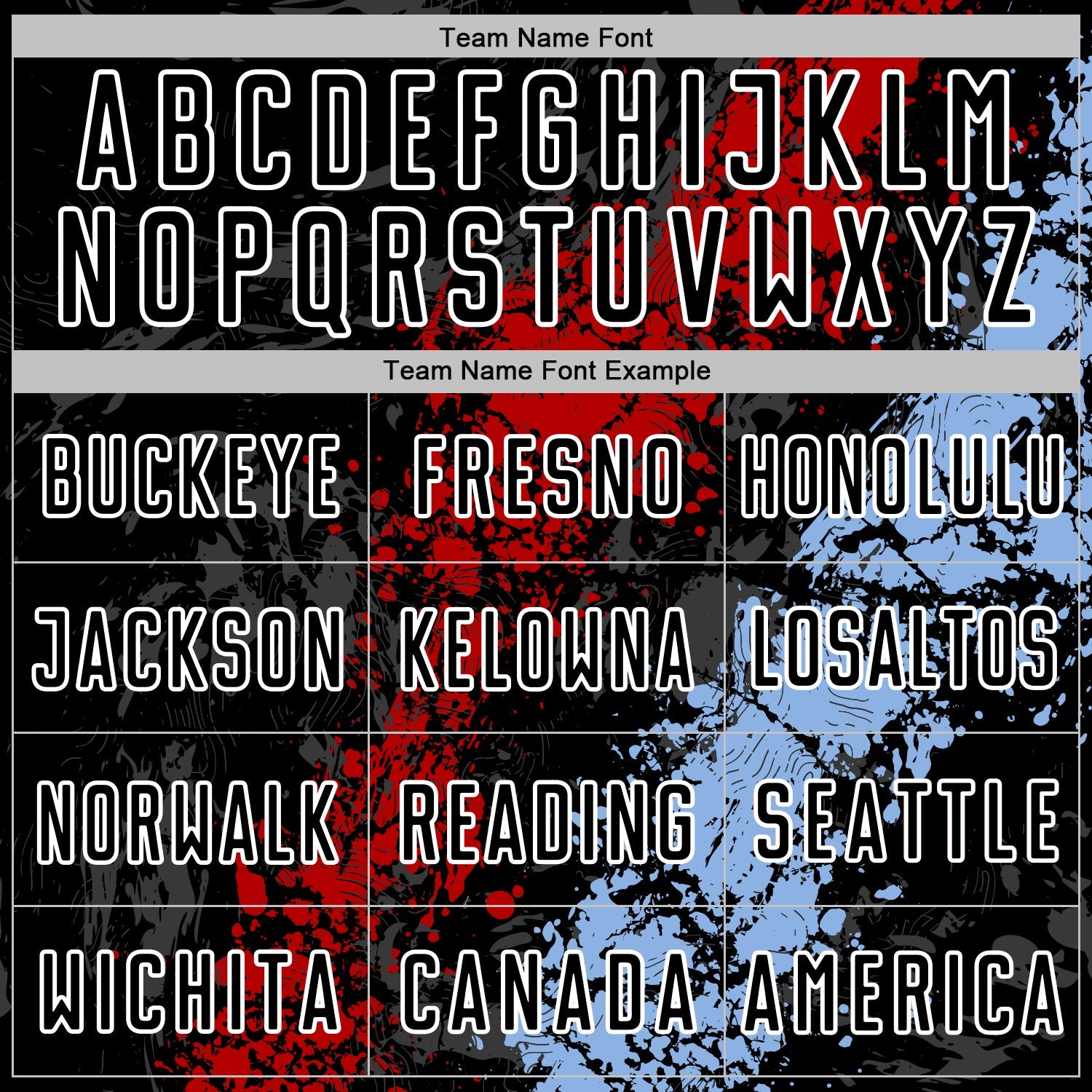Custom Black White Red-Light Blue Dripping Splatter Cracked Texture Sublimation Soccer Uniform Jersey view 5