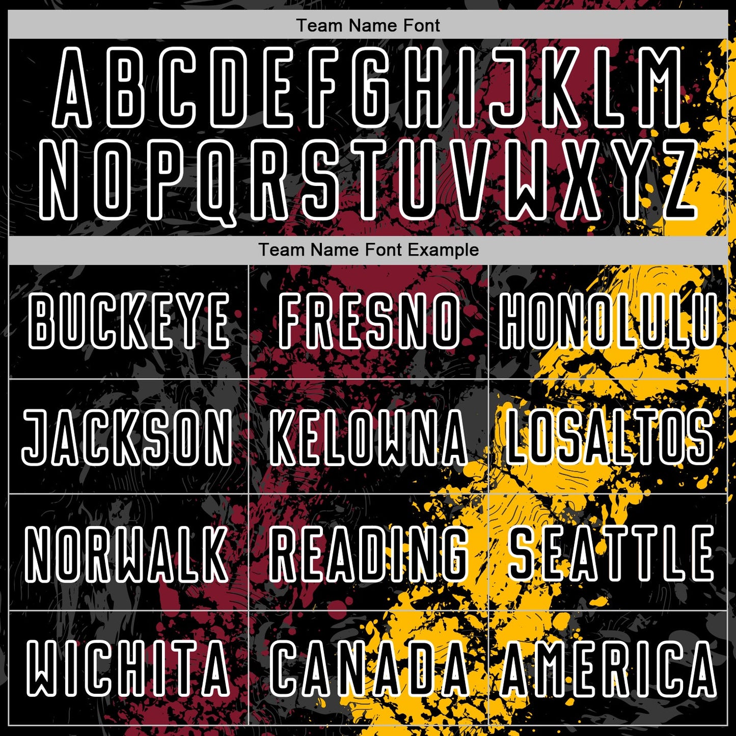 Custom Black White Crimson-Gold Dripping Splatter Cracked Texture Sublimation Soccer Uniform Jersey view 5