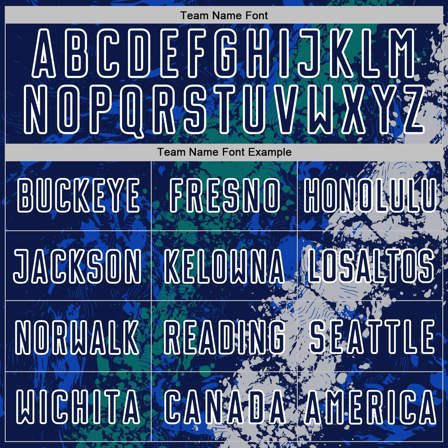 Custom Navy White Teal-Gray Dripping Splatter Cracked Texture Sublimation Soccer Uniform Jersey view 5