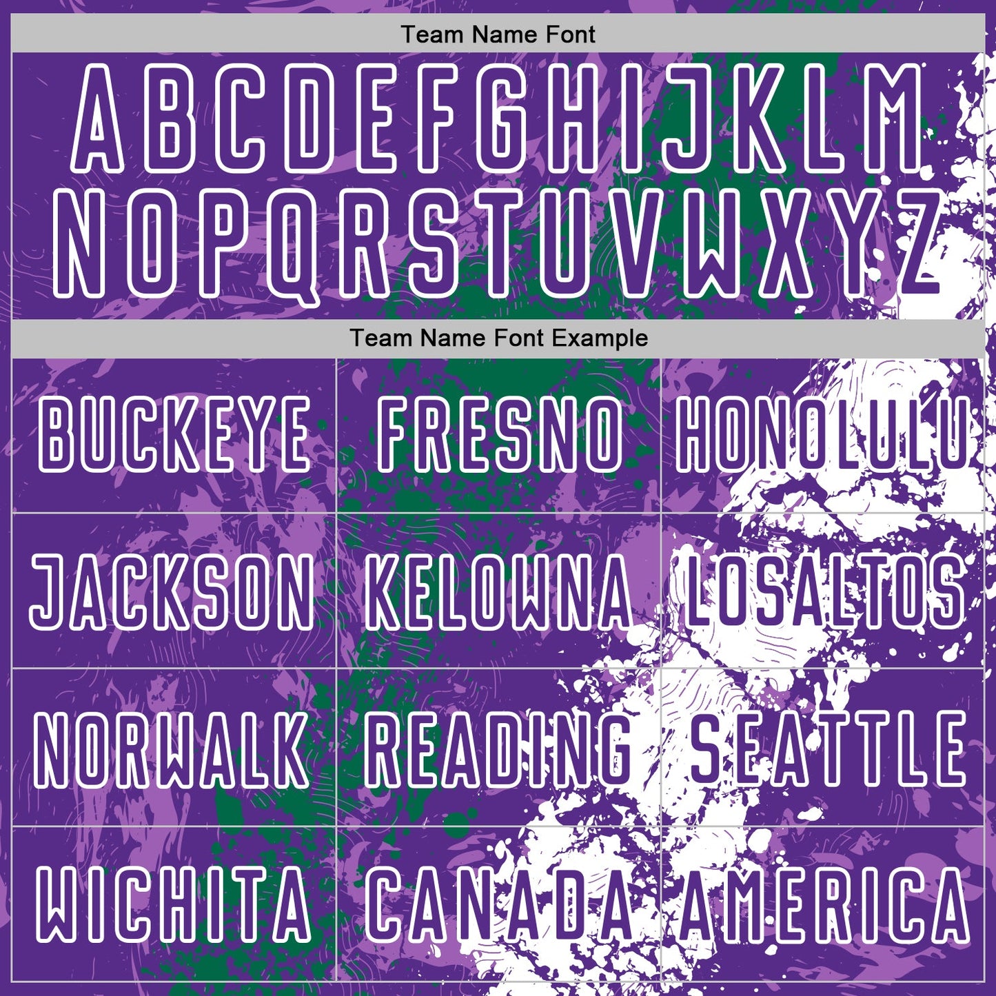 Custom Purple White-Kelly Green Dripping Splatter Cracked Texture Sublimation Soccer Uniform Jersey view 5