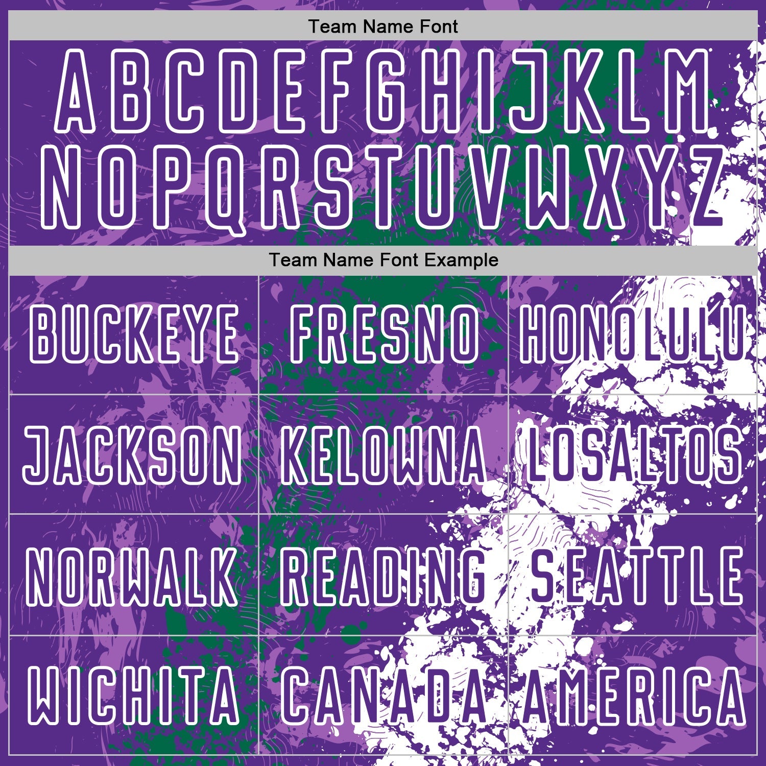 Custom Purple White-Kelly Green Dripping Splatter Cracked Texture Sublimation Soccer Uniform Jersey view 5