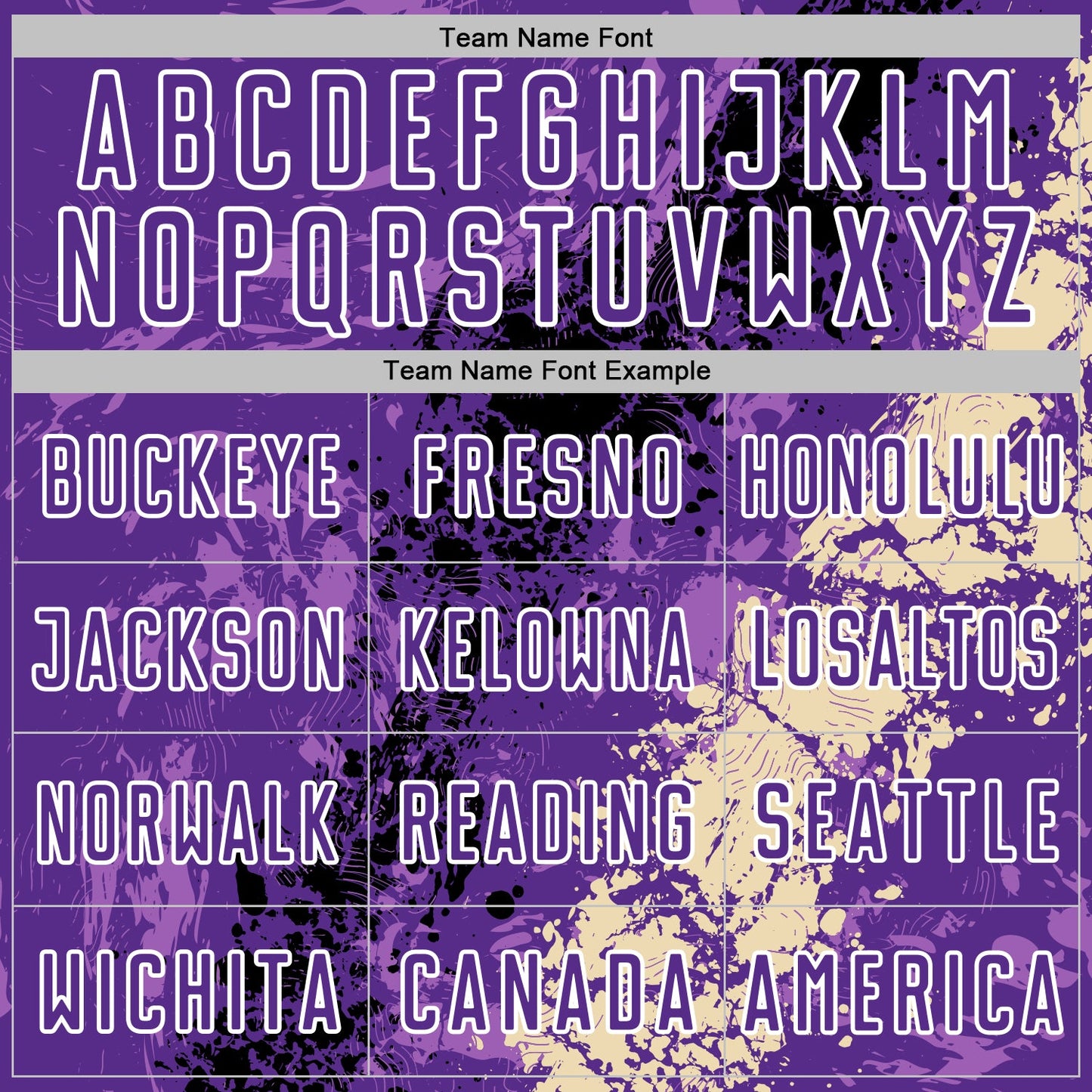 Custom Purple White Black-Cream Dripping Splatter Cracked Texture Sublimation Soccer Uniform Jersey view 5
