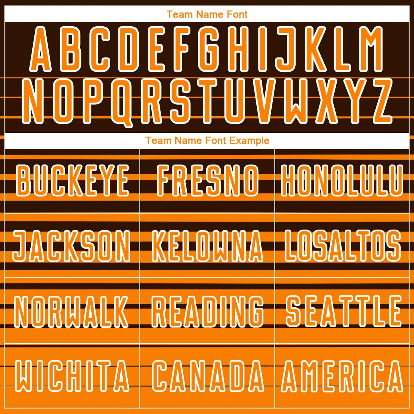 Custom Brown Bay Orange-White Gradient Pinstripe Sublimation Soccer Uniform Jersey view 5
