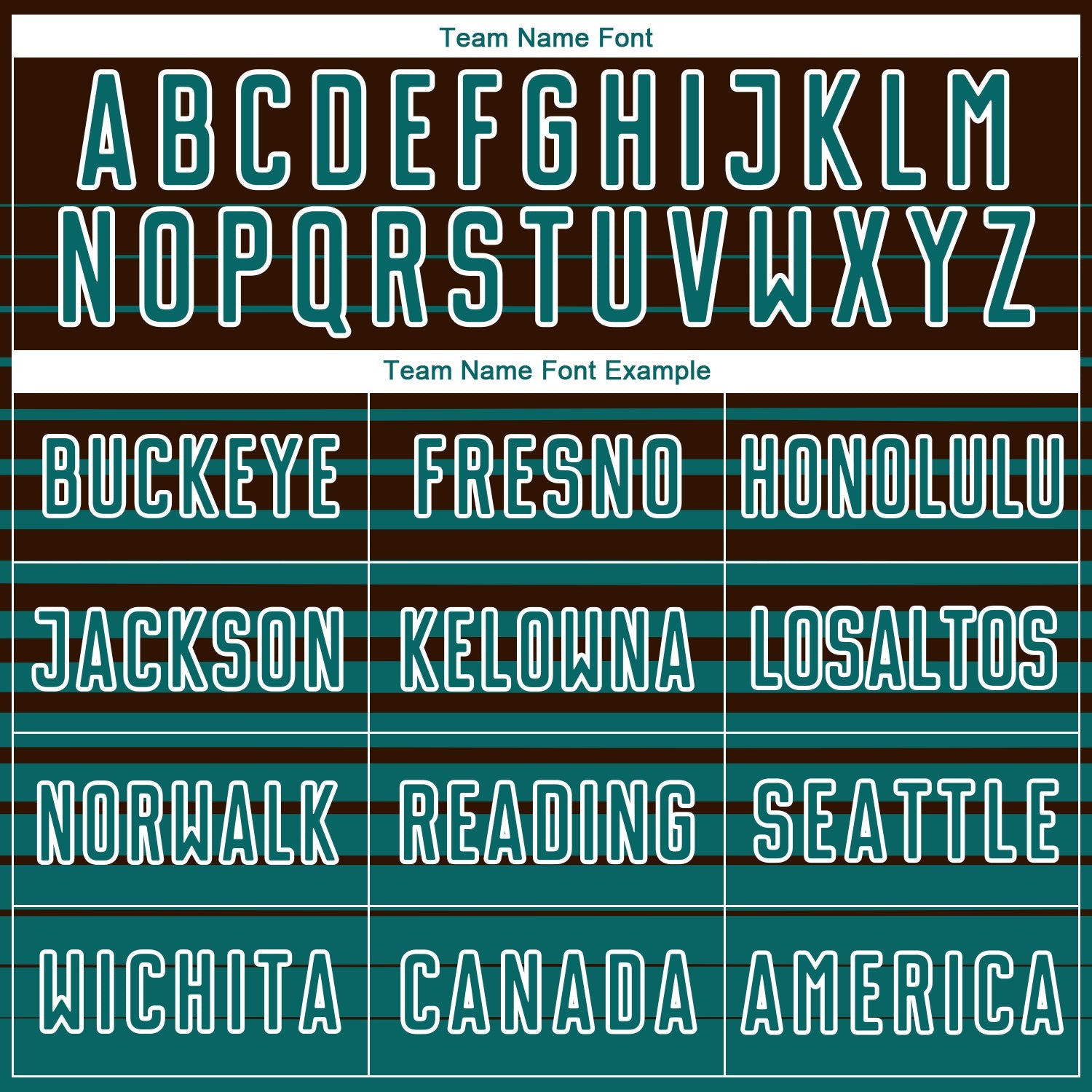 Custom Brown Teal-White Gradient Pinstripe Sublimation Soccer Uniform Jersey view 5