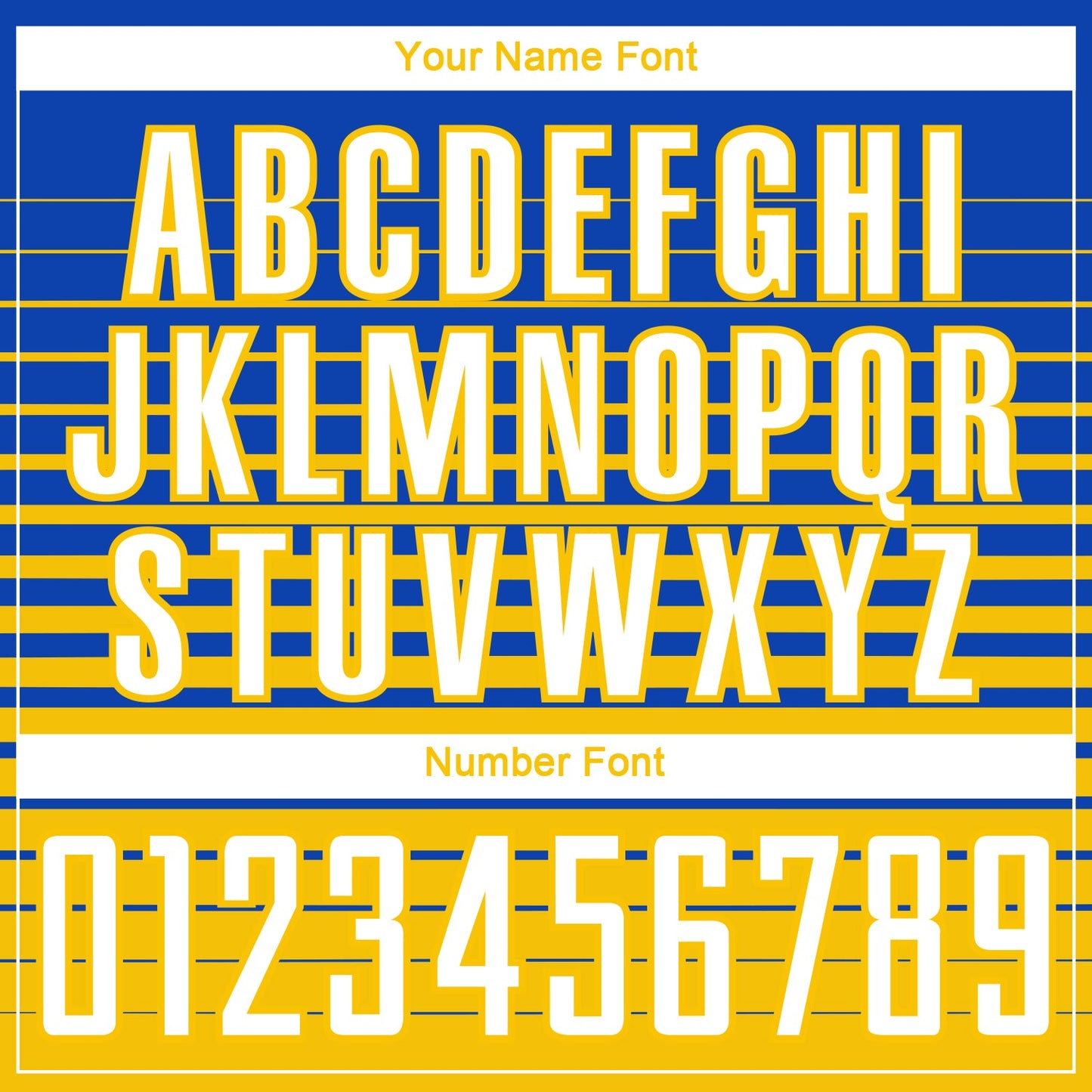 Custom Thunder Blue White-Yellow Gradient Pinstripe Sublimation Soccer Uniform Jersey view 6