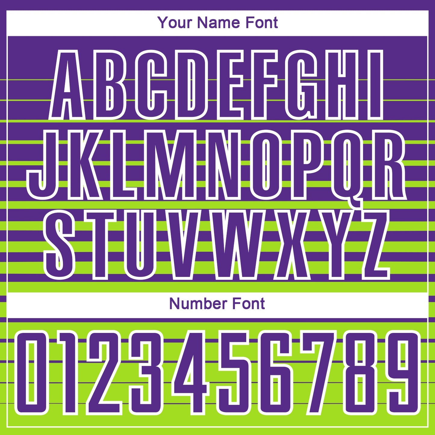 Custom Purple White-Neon Green Gradient Pinstripe Sublimation Soccer Uniform Jersey view 6