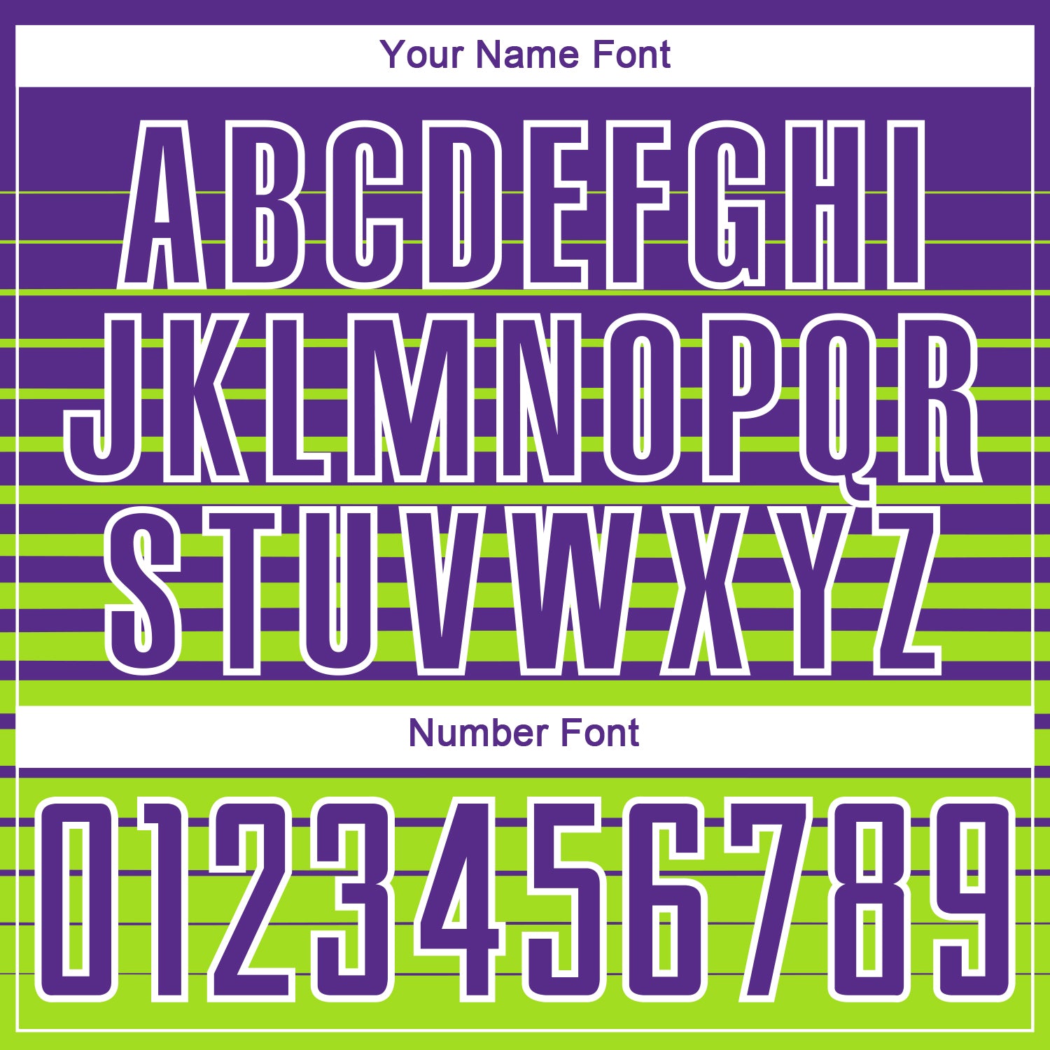 Custom Purple White-Neon Green Gradient Pinstripe Sublimation Soccer Uniform Jersey view 6