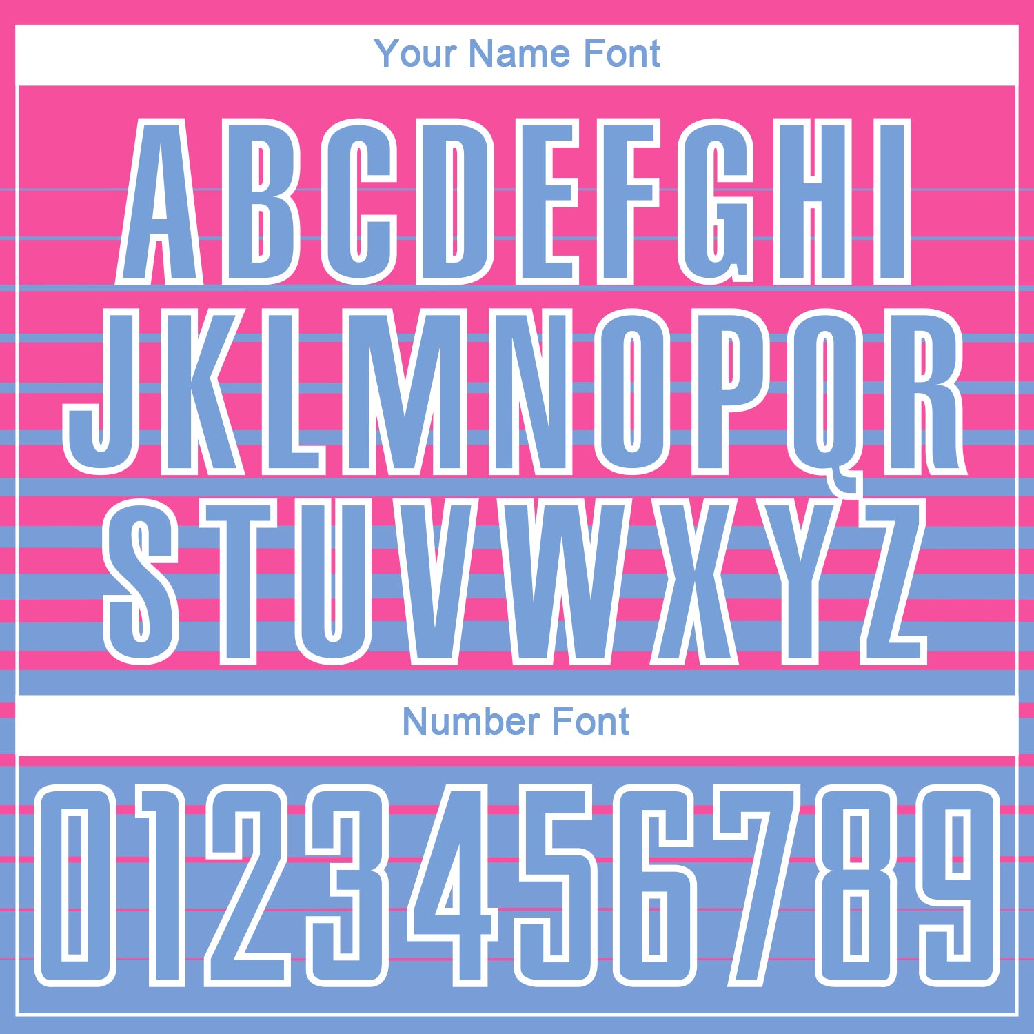 Custom Pink Light Blue-White Gradient Pinstripe Sublimation Soccer Uniform Jersey view 6