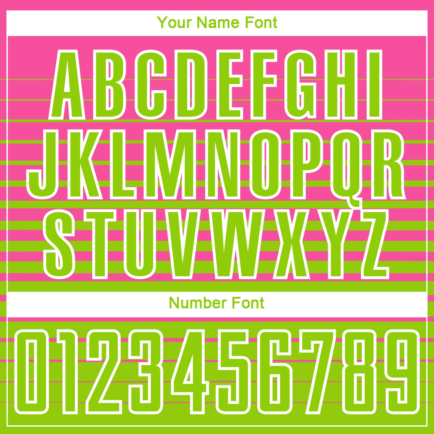 Custom Pink Neon Green-White Gradient Pinstripe Sublimation Soccer Uniform Jersey view 6