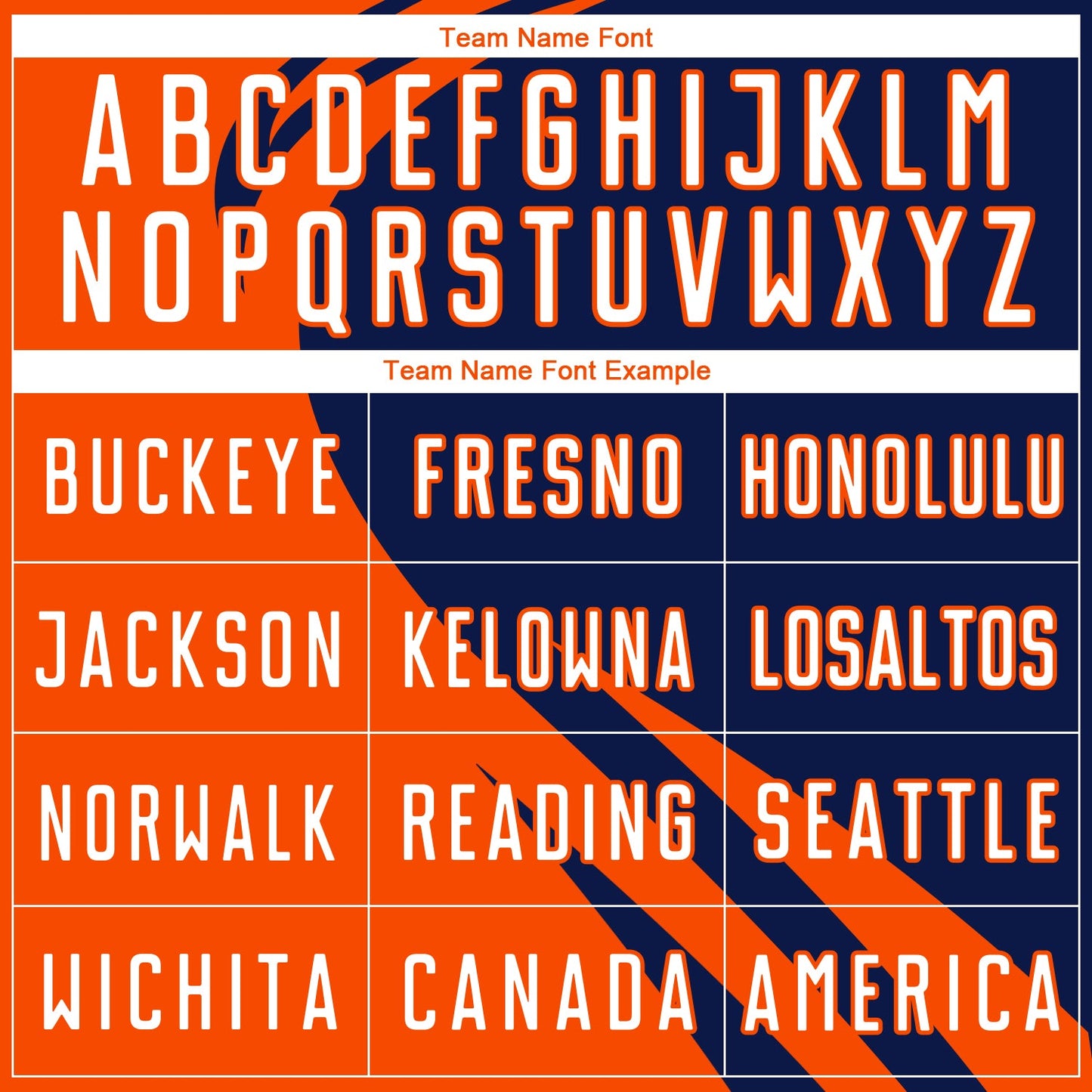 Custom Orange White-Navy Diagonal Streamline Color Block Swirl Curve Lines Sublimation Soccer Uniform Jersey view 4