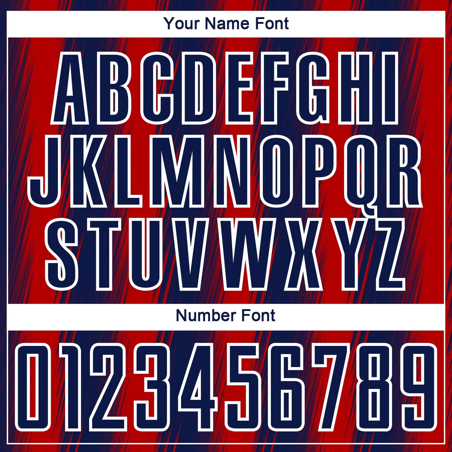 Custom Navy Red-White Vertical Brush Stroke Stripes Sublimation Soccer Uniform Jersey view 6