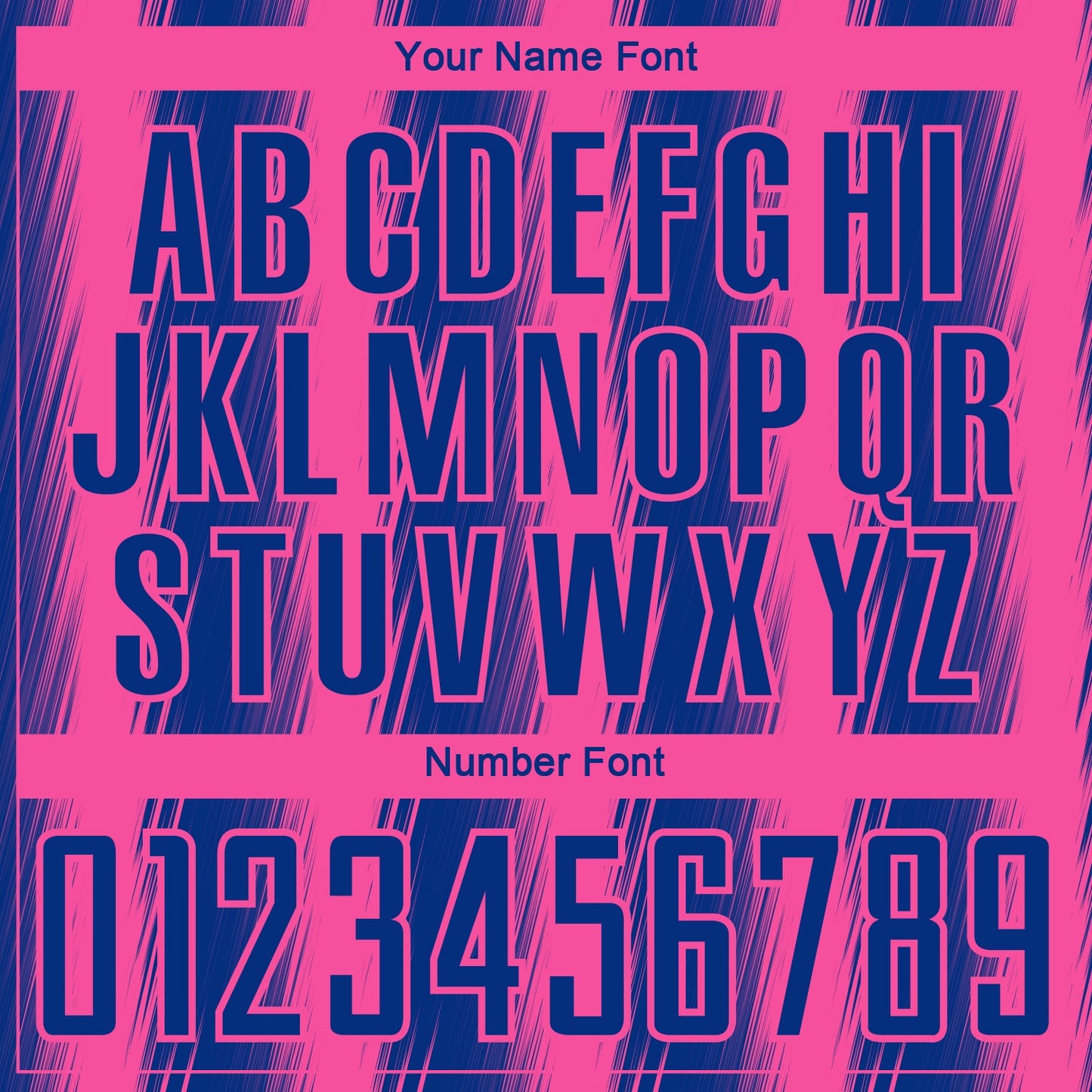Custom Royal Pink Vertical Brush Stroke Stripes Sublimation Soccer Uniform Jersey view 6