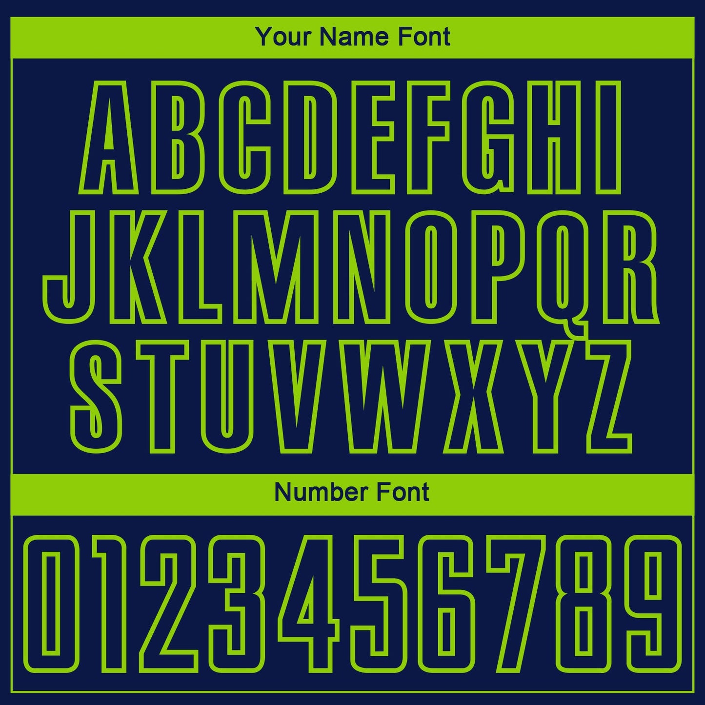 Custom Navy Neon Green-Royal Gradient Horizontal Stripes Sublimation Soccer Uniform Jersey view 6