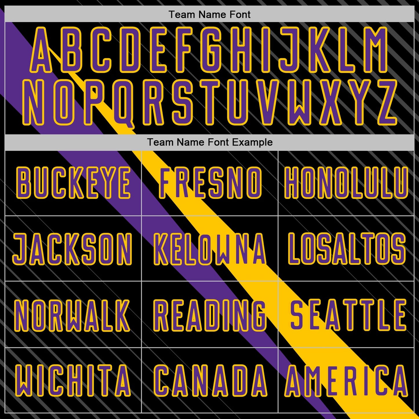Custom Black Purple-Yellow Diagonal Stripes Sports Sublimation Soccer Uniform Jersey view 5
