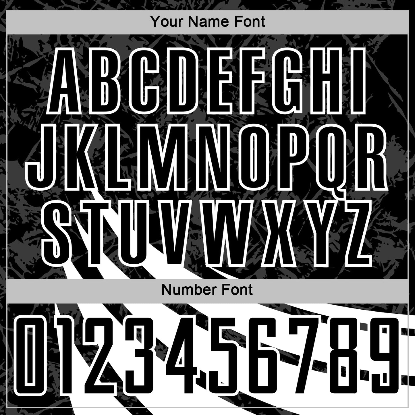Custom Black White Distressed Diagonal Stripes Wind Shapes Sports Sublimation Soccer Uniform Jersey view 6
