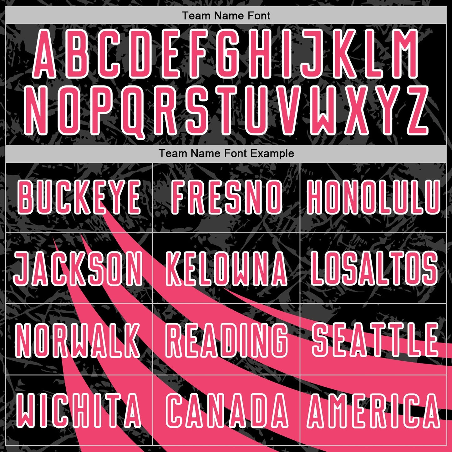 Custom Black Neon Pink-White Distressed Diagonal Stripes Wind Shapes Sports Sublimation Soccer Uniform Jersey view 5