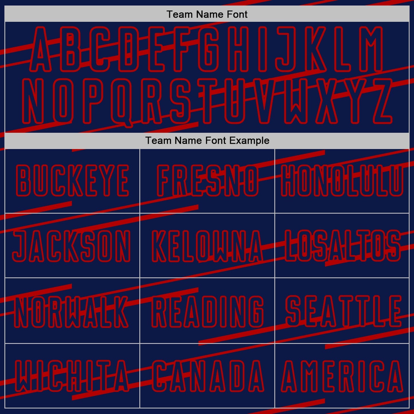 Custom Navy Red Diagonal Pinstripes Lines Sports Sublimation Soccer Uniform Jersey view 5