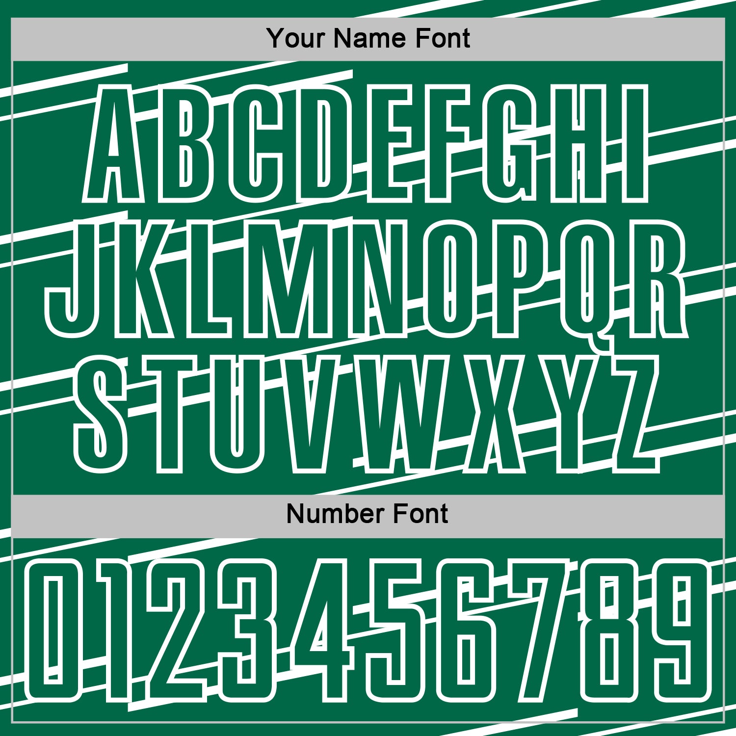 Custom Kelly Green White Diagonal Pinstripes Lines Sports Sublimation Soccer Uniform Jersey view 6