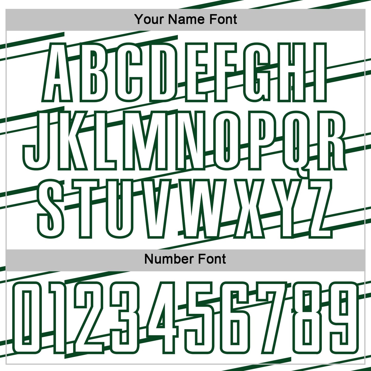 Custom White Green Diagonal Pinstripes Lines Sports Sublimation Soccer Uniform Jersey view 6