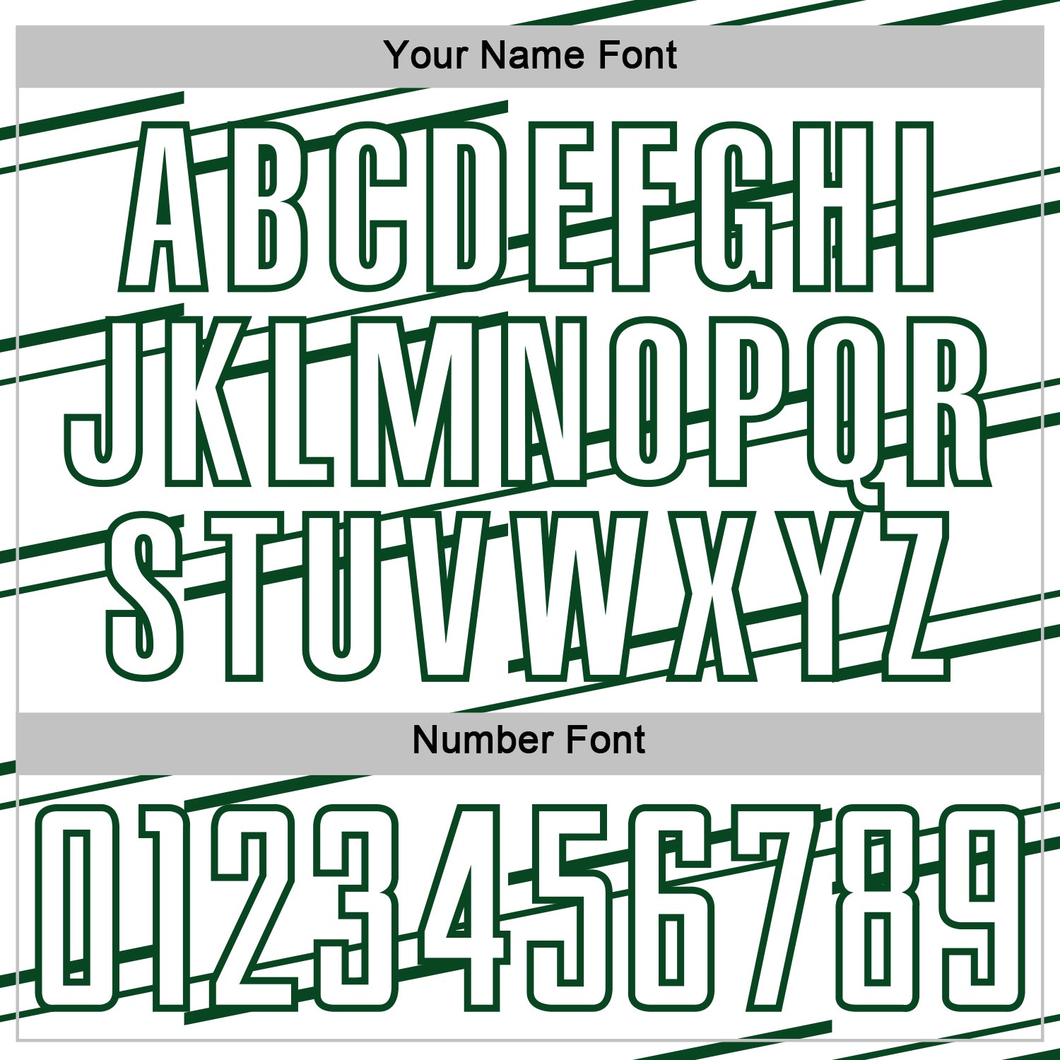 Custom White Green Diagonal Pinstripes Lines Sports Sublimation Soccer Uniform Jersey view 6