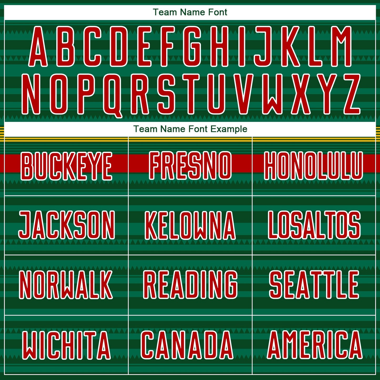 Custom Green Red Yellow-White Colombia Horizontal Stripes Geometric Aztec Tribal Pattern Sublimation Soccer Uniform Jersey view 5
