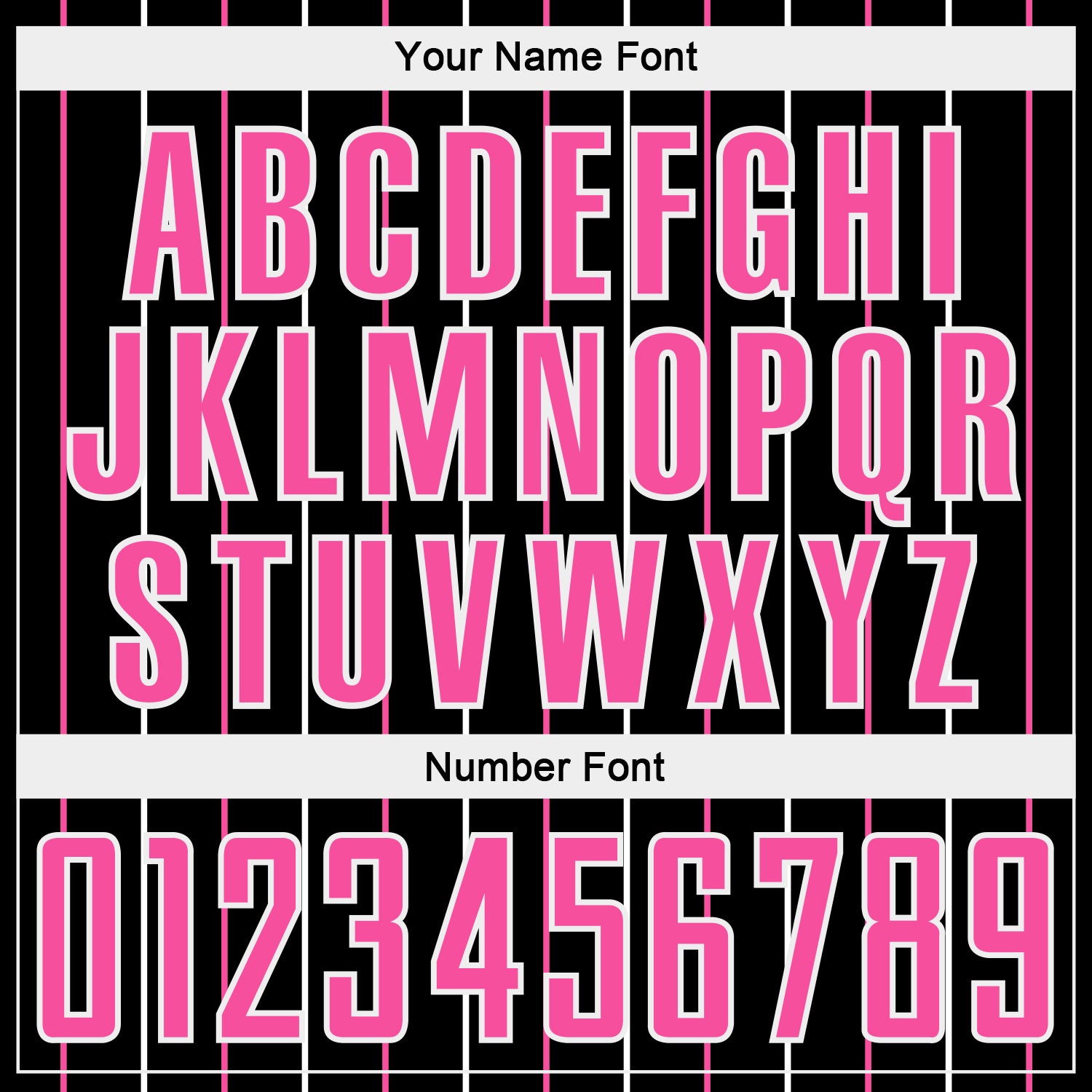 Custom Black Pink-White France Vertical Pinstripe Sublimation Soccer Uniform Jersey view 6