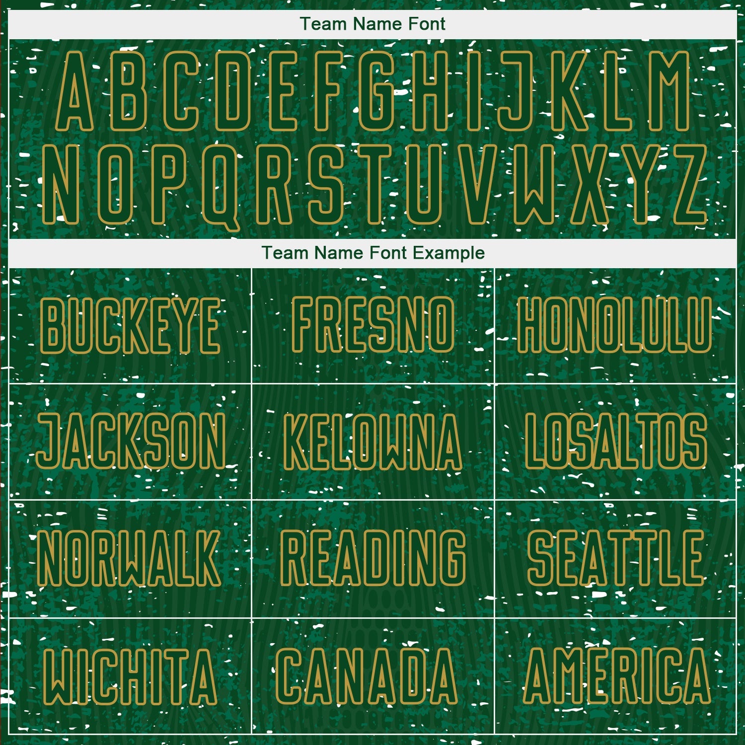Custom Green Old Gold-Kelly Green France Speckle Sublimation Soccer Uniform Jersey view 5