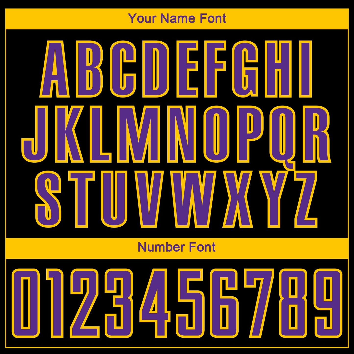 Custom Black Purple-Yellow Curve Lines Sublimation Soccer Uniform Jersey view 6