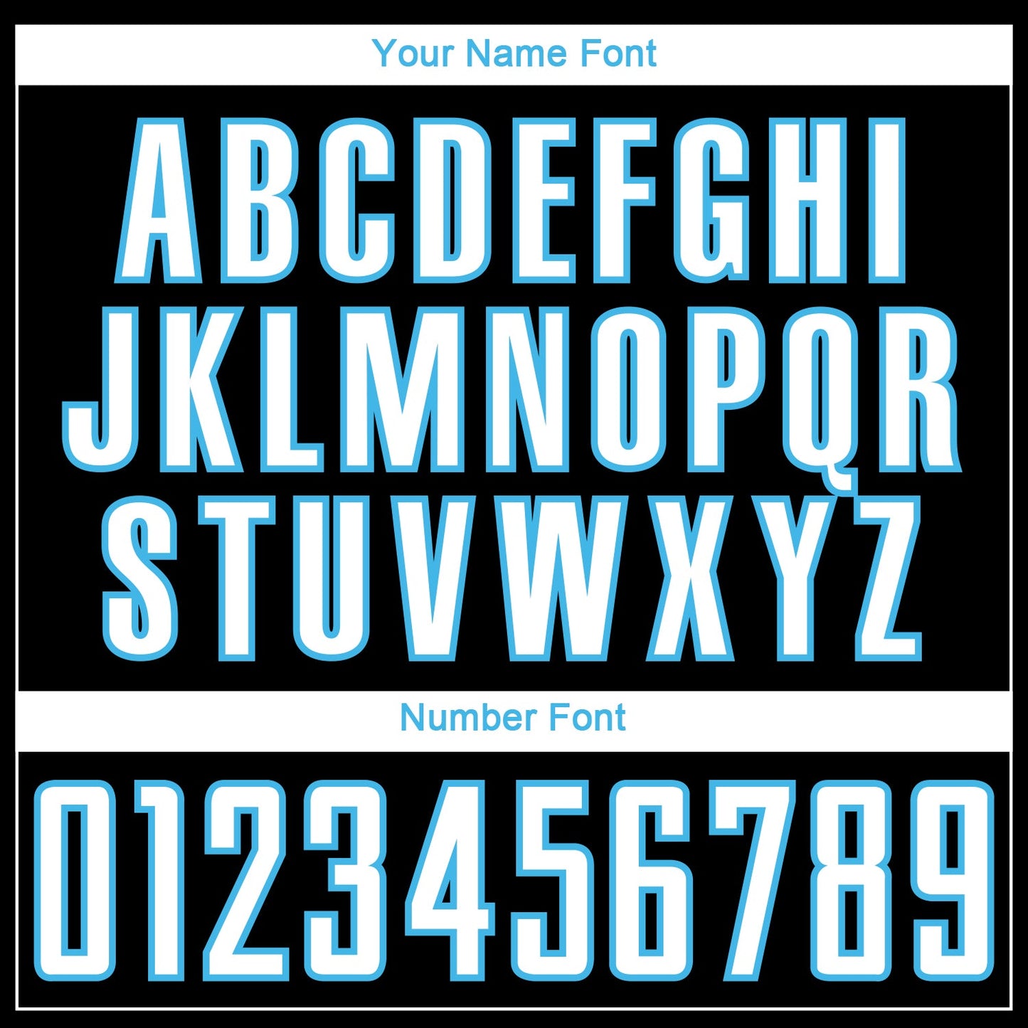 Custom Black White-Sky Blue Curve Lines Sublimation Soccer Uniform Jersey view 6