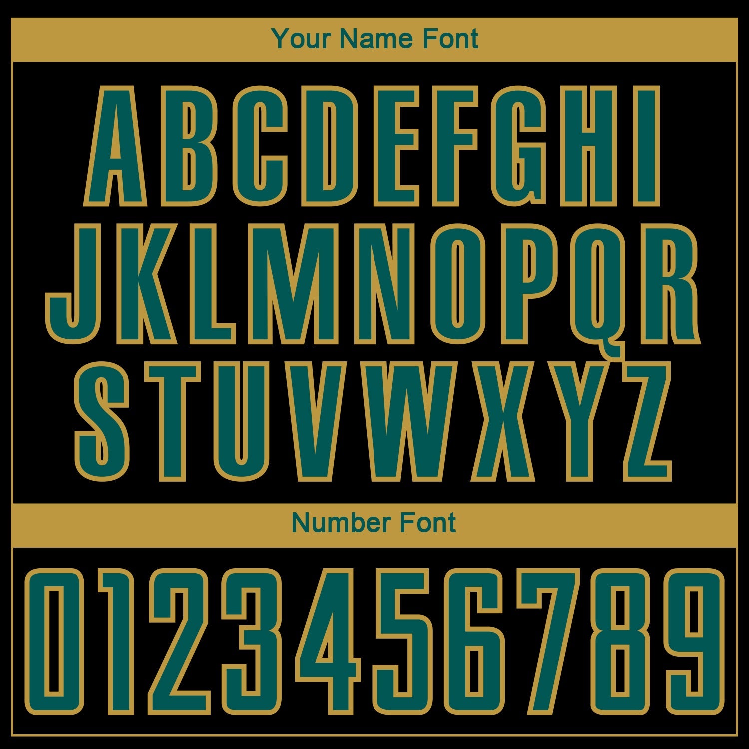 Custom Black Midnight Green-Old Gold Curve Lines Sublimation Soccer Uniform Jersey view 6