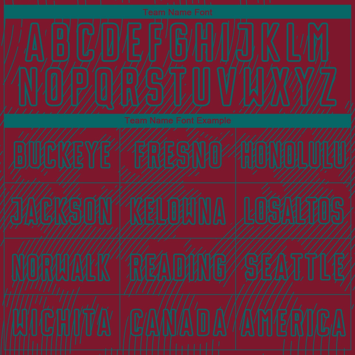 Custom Crimson-Teal Curve Lines Sublimation Soccer Uniform Jersey view 5