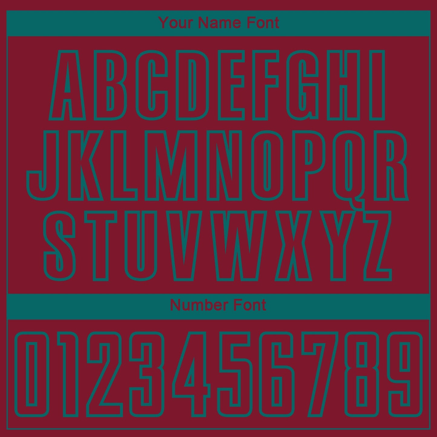 Custom Crimson-Teal Curve Lines Sublimation Soccer Uniform Jersey view 6
