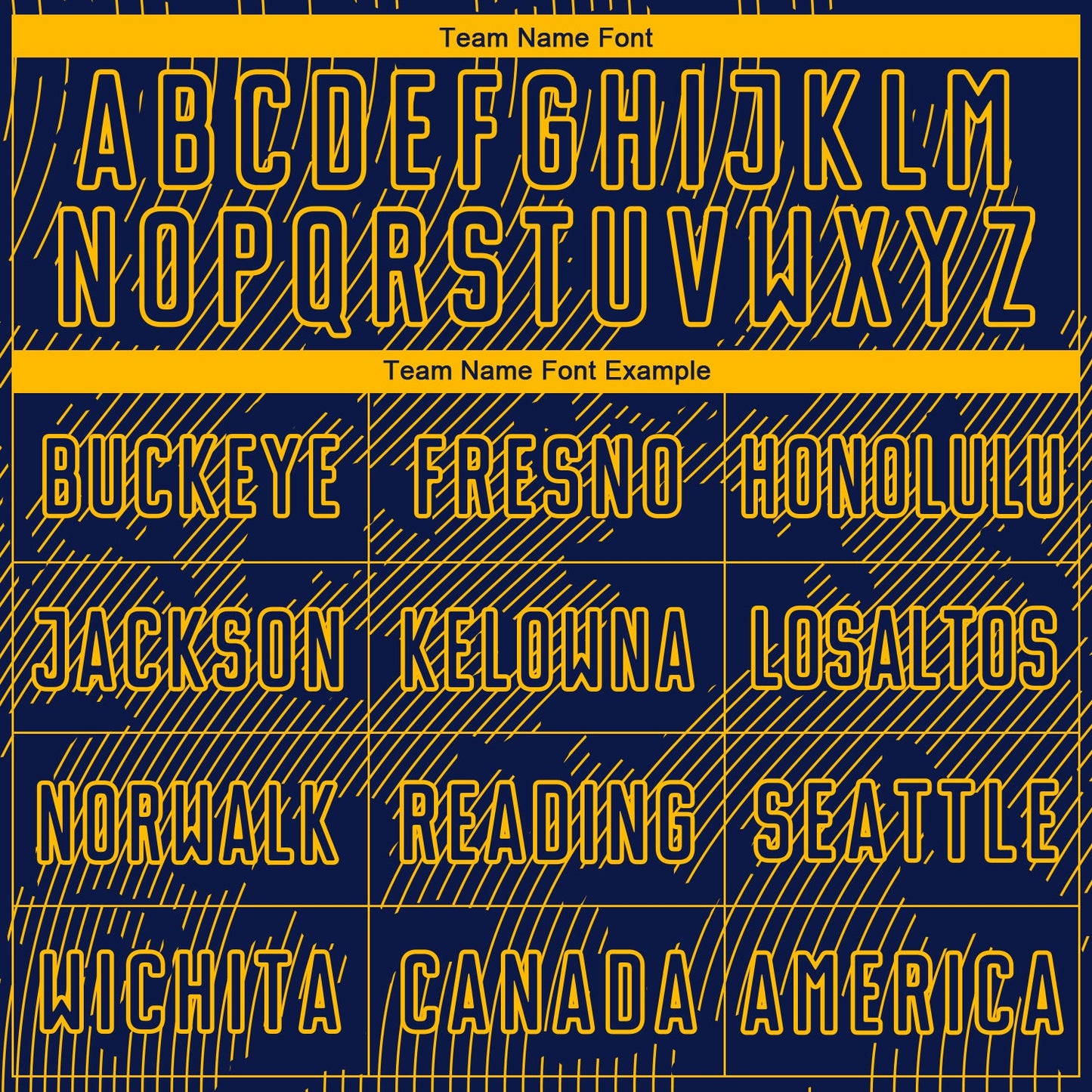 Custom Navy-Gold Curve Lines Sublimation Soccer Uniform Jersey view 5