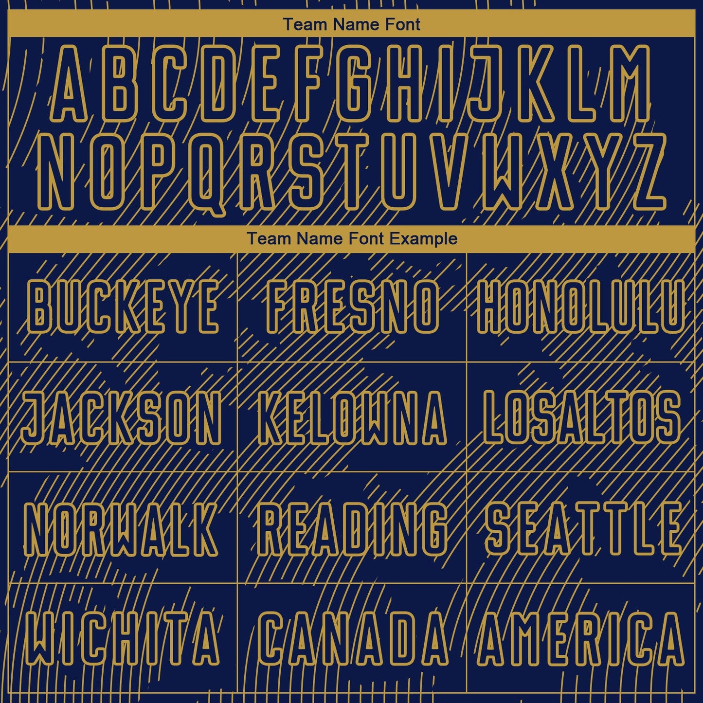 Custom Navy-Old Gold Curve Lines Sublimation Soccer Uniform Jersey view 5