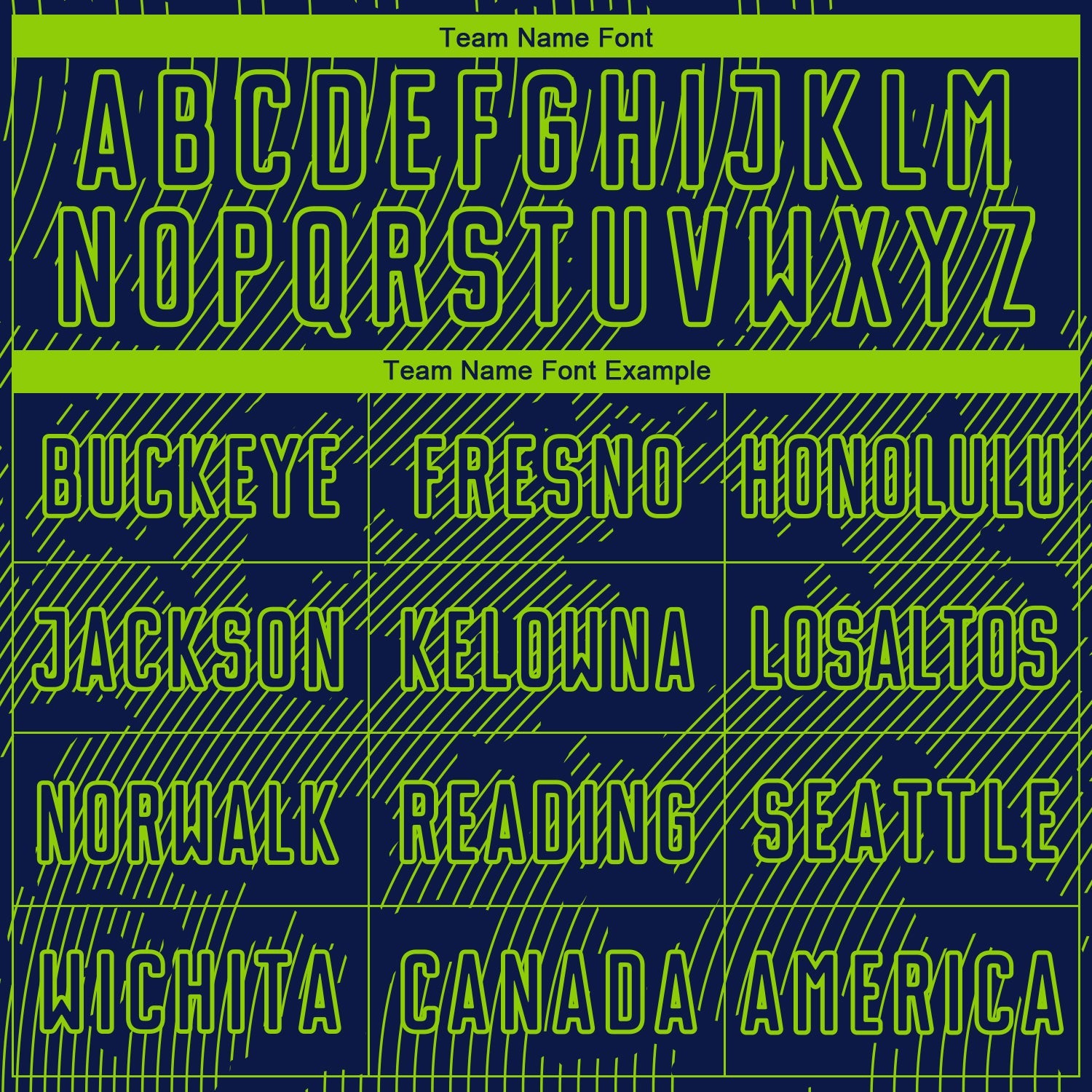Custom Navy-Neon Green Curve Lines Sublimation Soccer Uniform Jersey view 5