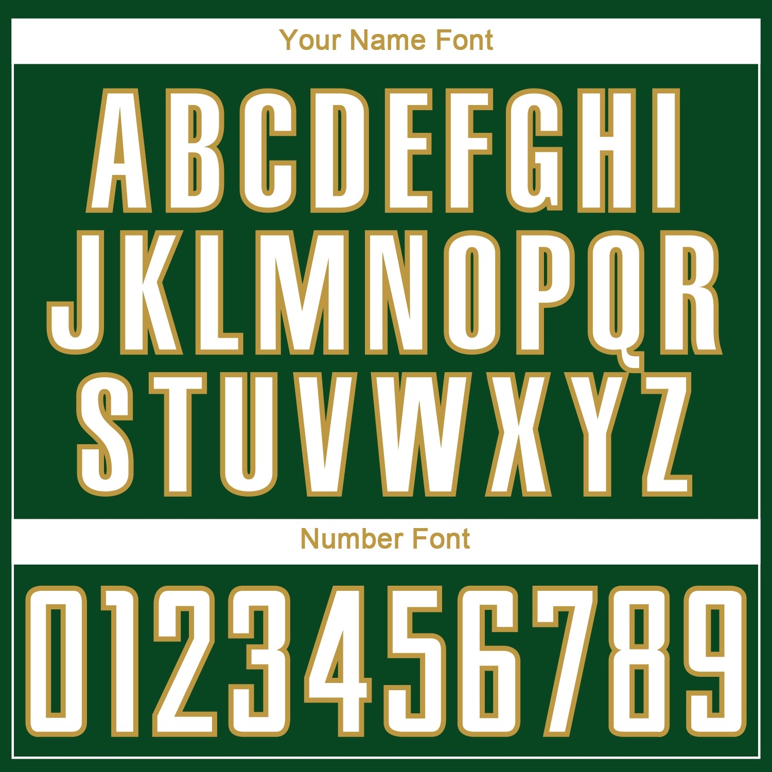 Custom Green White-Old Gold Curve Lines Sublimation Soccer Uniform Jersey view 6