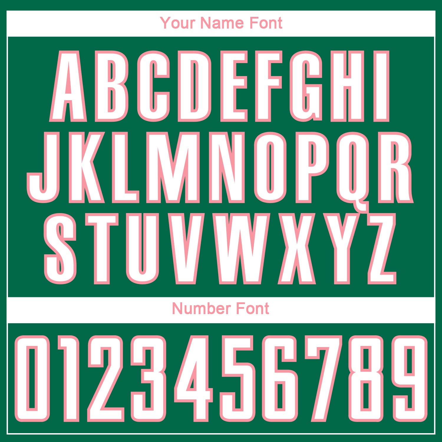 Custom Kelly Green White-Medium Pink Curve Lines Sublimation Soccer Uniform Jersey view 6