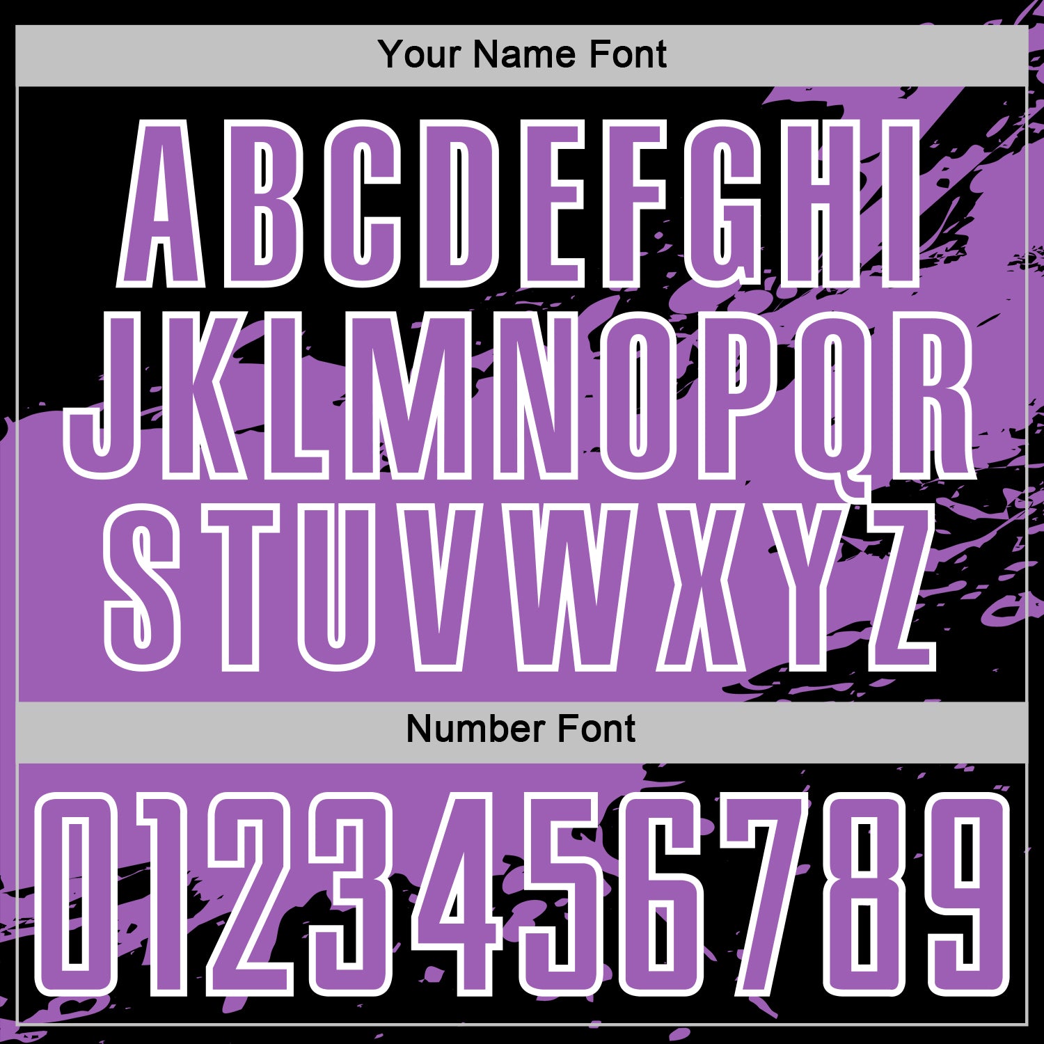 Custom Medium Purple Black-White Splash Color Block Sublimation Soccer Uniform Jersey view 6