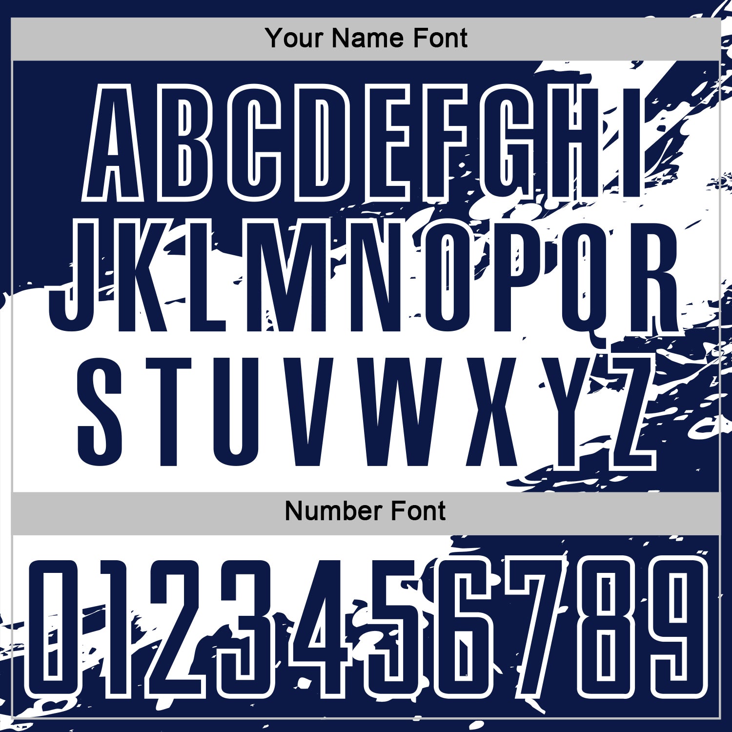 Custom White-Navy Splash Color Block Sublimation Soccer Uniform Jersey view 6