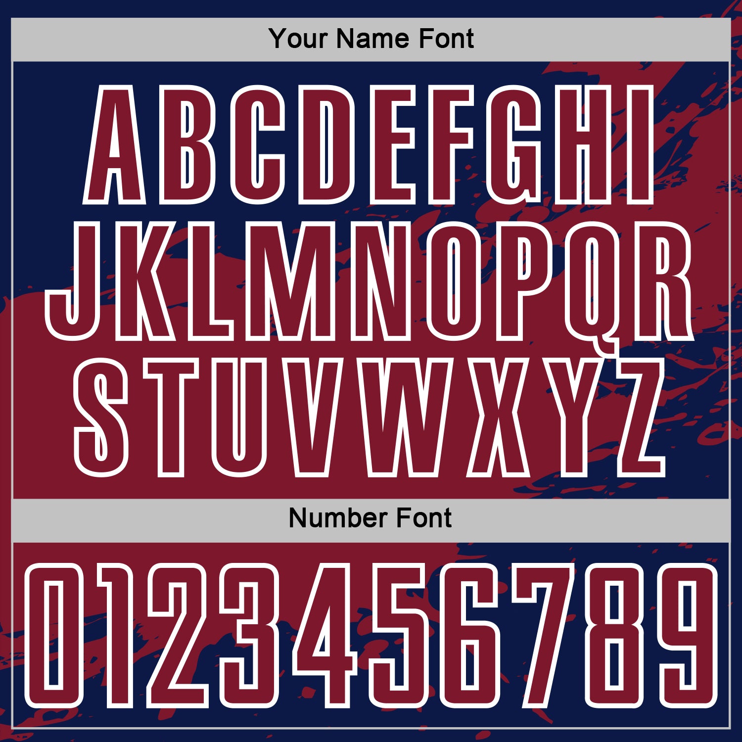 Custom Crimson Navy-White Splash Color Block Sublimation Soccer Uniform Jersey view 6