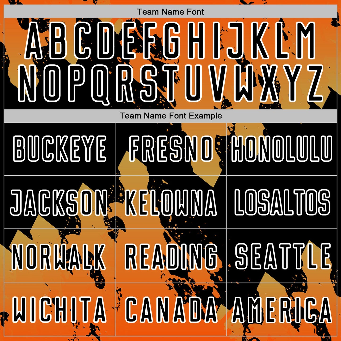 Custom Orange Black Old Gold-White Gradient Splash Sublimation Soccer Uniform Jersey view 5