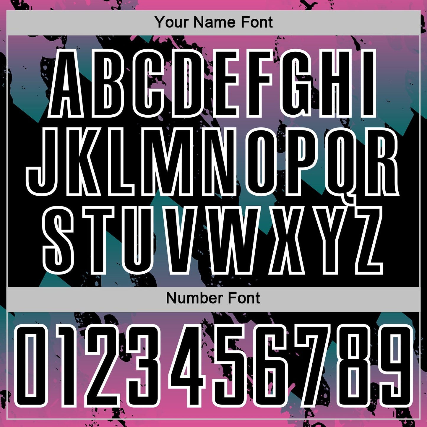 Custom Pink Black Teal-White Gradient Splash Sublimation Soccer Uniform Jersey view 6